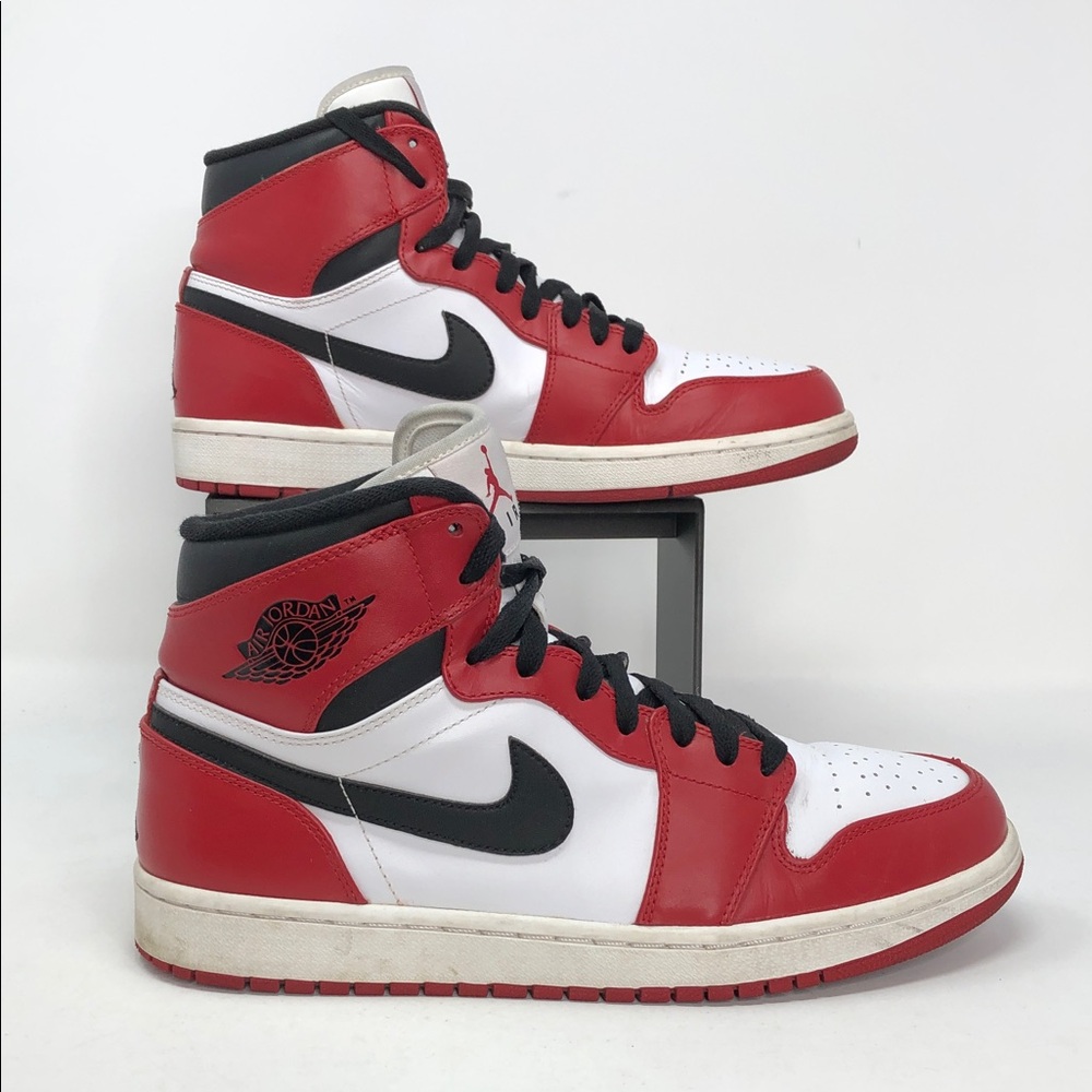 Air Jordan 1 Retro High 2013 Chicago 332550-163 Rare Classic Sneakers - Size 9.5